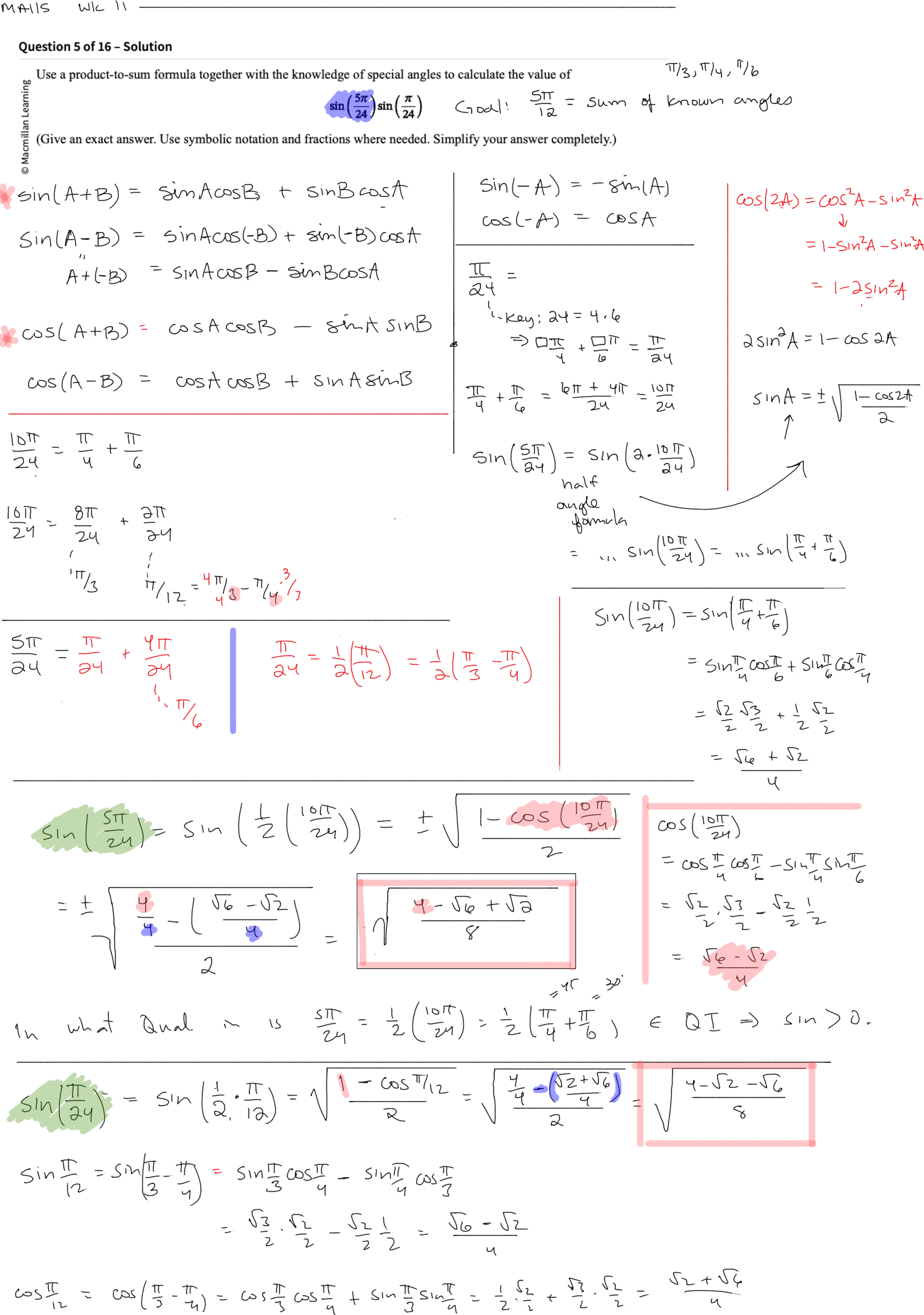 Page 1 of ma115-wk11-r