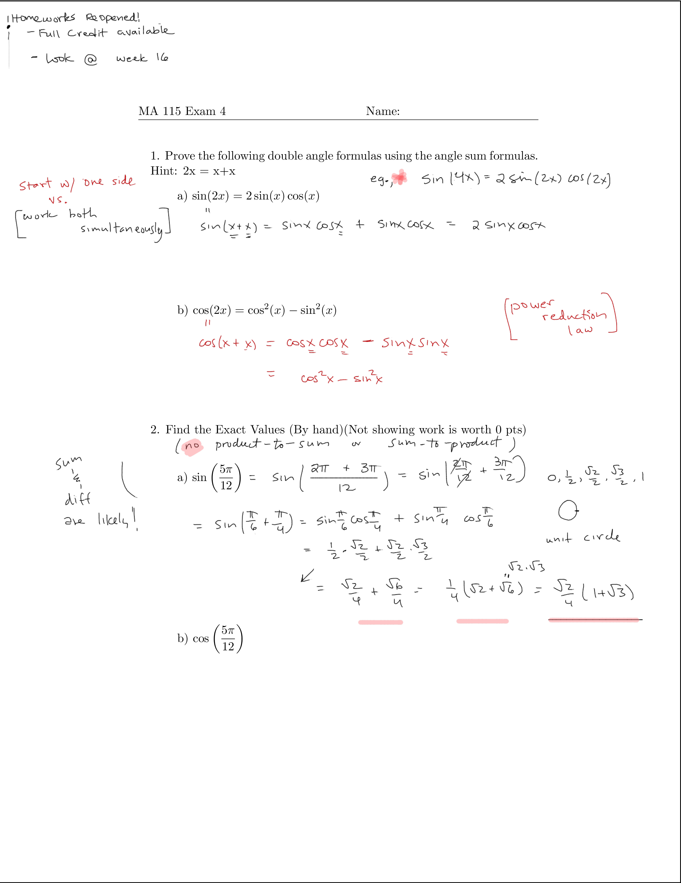 Page 1 of ma115-wk13-w