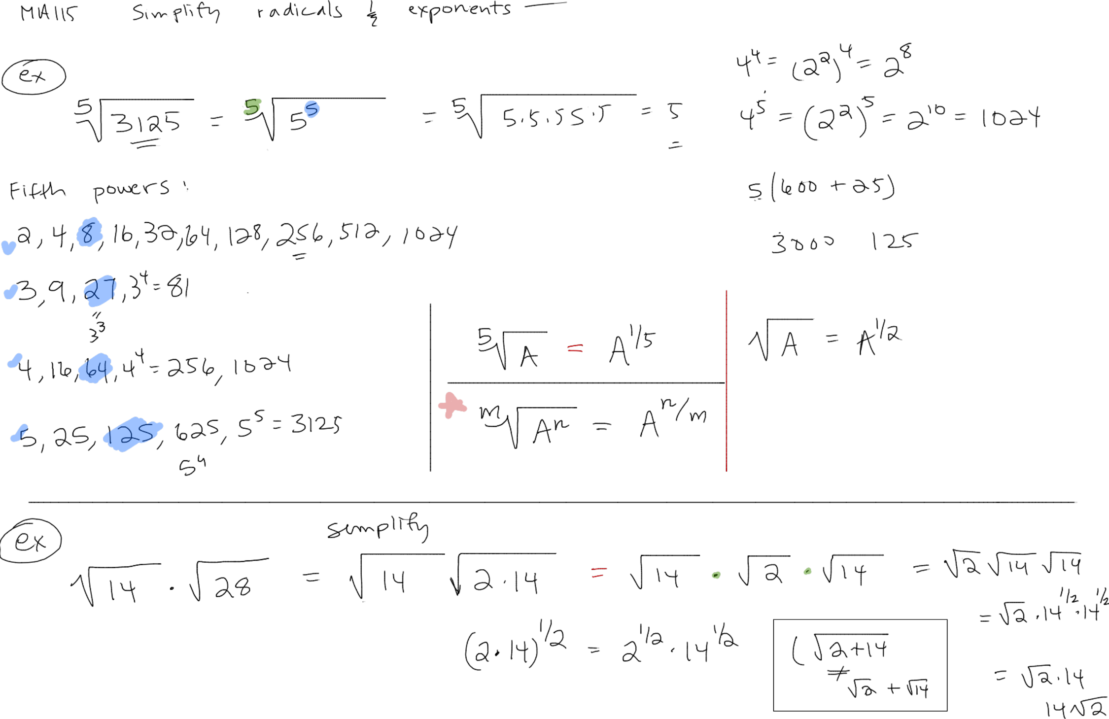 Page 1 of ma115-wk2-t